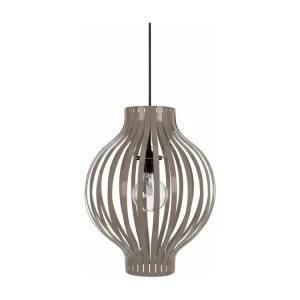 Kit embrayage LAM. BASEL - Suspension globe métal taupe