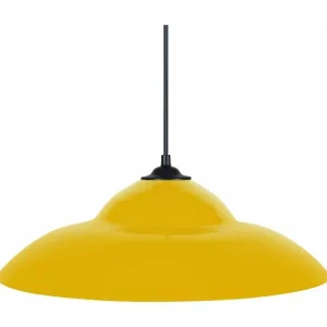 MAAN - Suspension dôme métal jaune pour amélioration performances