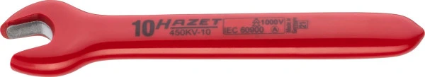 Majeur à fourche Hazet double isolation profil hexagonal externe 10 mm 450KV-10 acheter à bas prix
