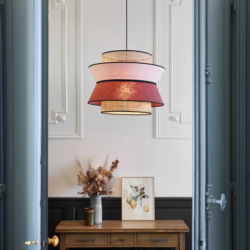 MARKET SET Singapour XL suspension, massala/rose - Montage Direct