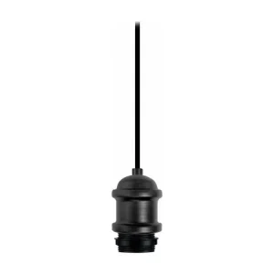 Monture cylindre métal anthracite 80 cm. - 520