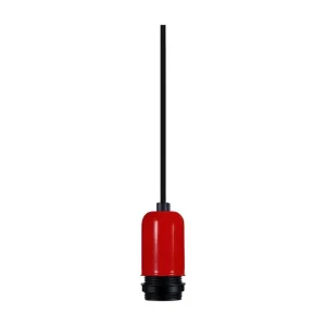Monture cylindre métal rouge 80 cm. pour amélioration performances