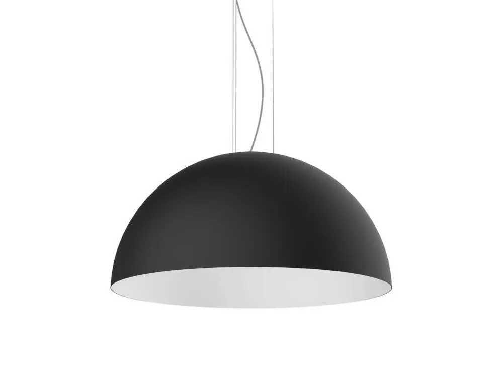 Plaquette de frein moto CASSIS Suspension, 1XE27, max 42W, métal, noir mat/blanc, D80cm