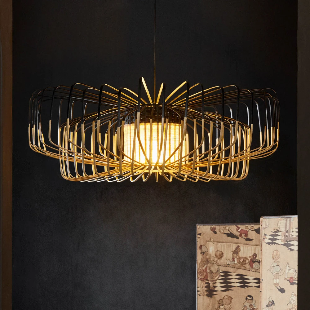 Plaquette de frein moto Forestier Osier XXL up&down noir/naturel