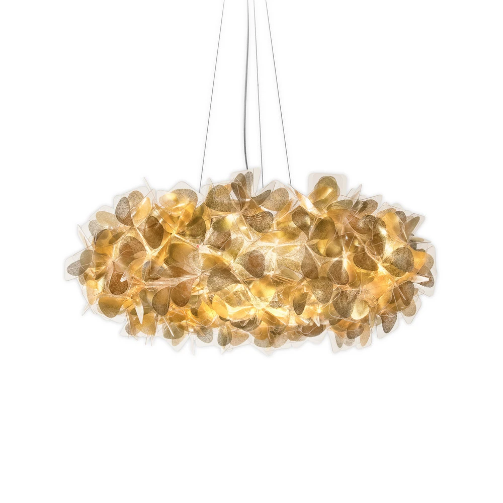 Plaquette de frein moto Slamp Suspension Clizia Mama Non Mama, Ø78cm, or/évident