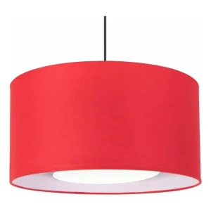 Plaquette de frein moto Suspension cylindre tissu rouge,blanc 80 cm.