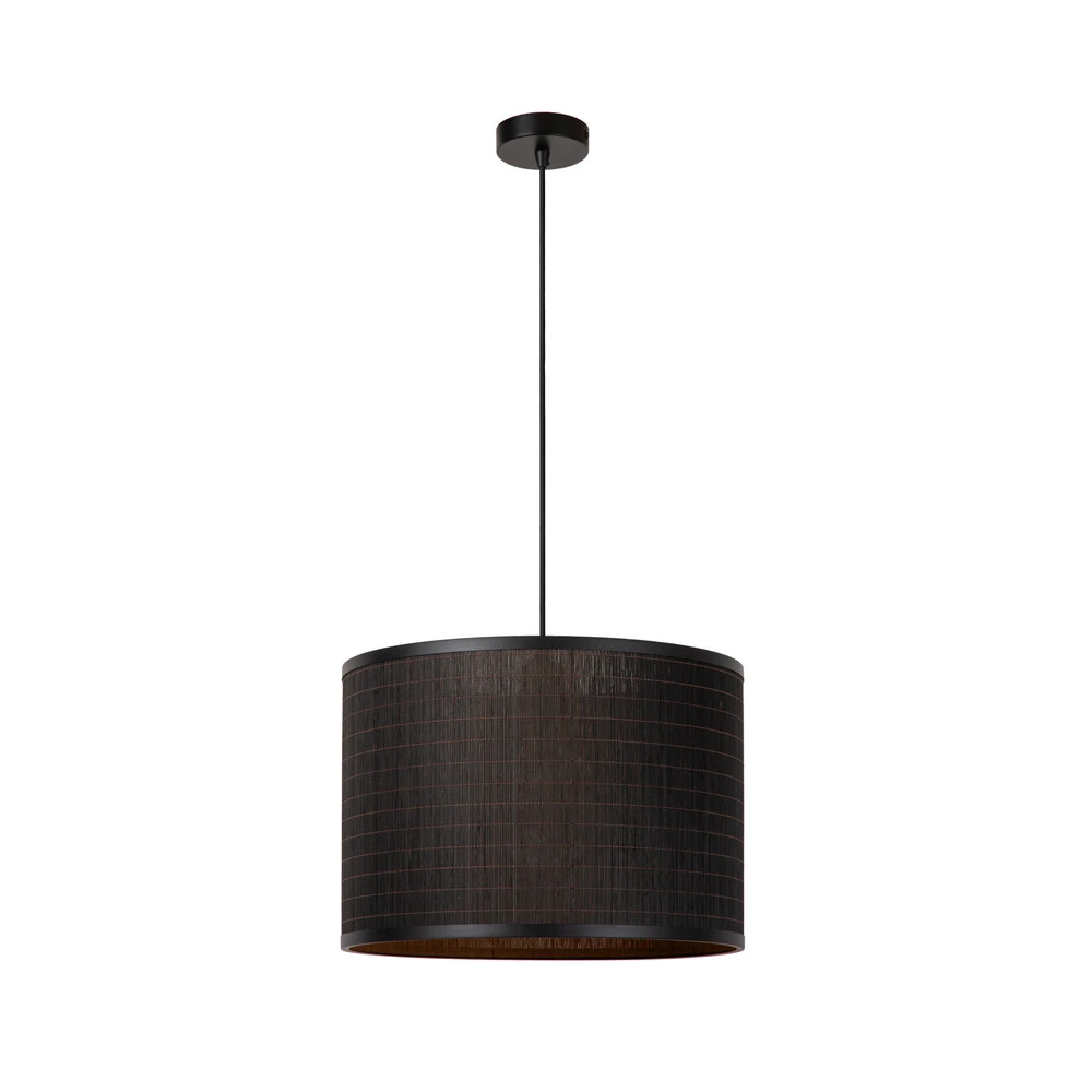 Plaquette de frein moto Suspension Tagalog en rotin, noire/naturelle