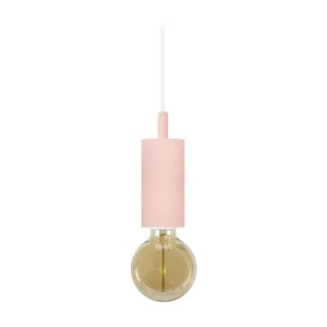 Plaquette de frein moto Suspension tube cylindre métal rose 80 cm.