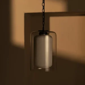 Plaquette de frein moto Windsor Suspension Moyen Format en Verre Opalin - Cuivre étain