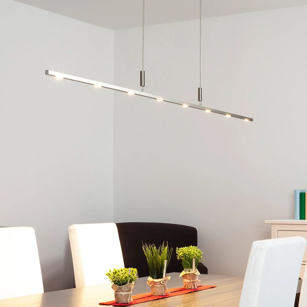 Quitani Suspension LED Tolu, longueur 180 cm, intensité variable - 520