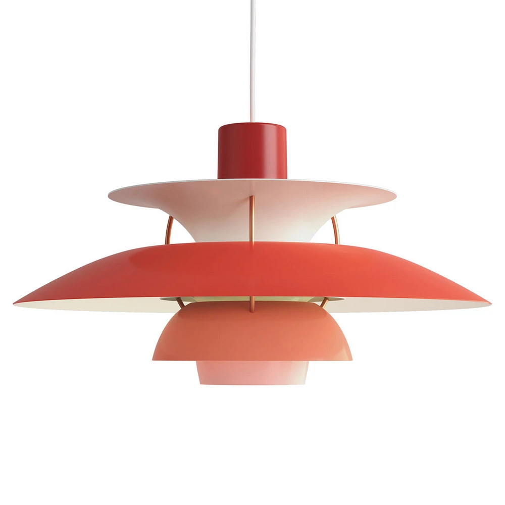 Racing Louis Poulsen PH 5, suspension de designer rouge