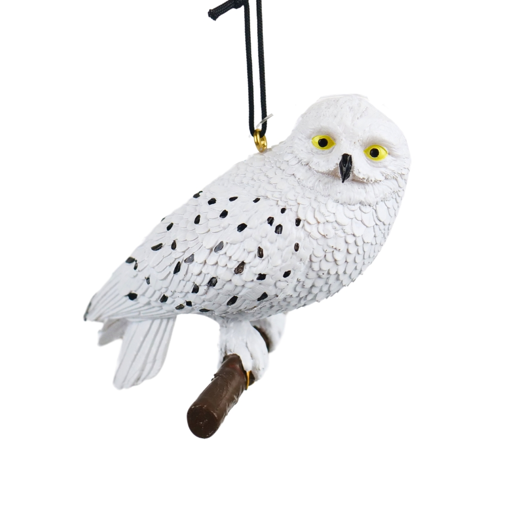 Racing Suspension de Noël : Hedwige en résine 3D - H.4cm