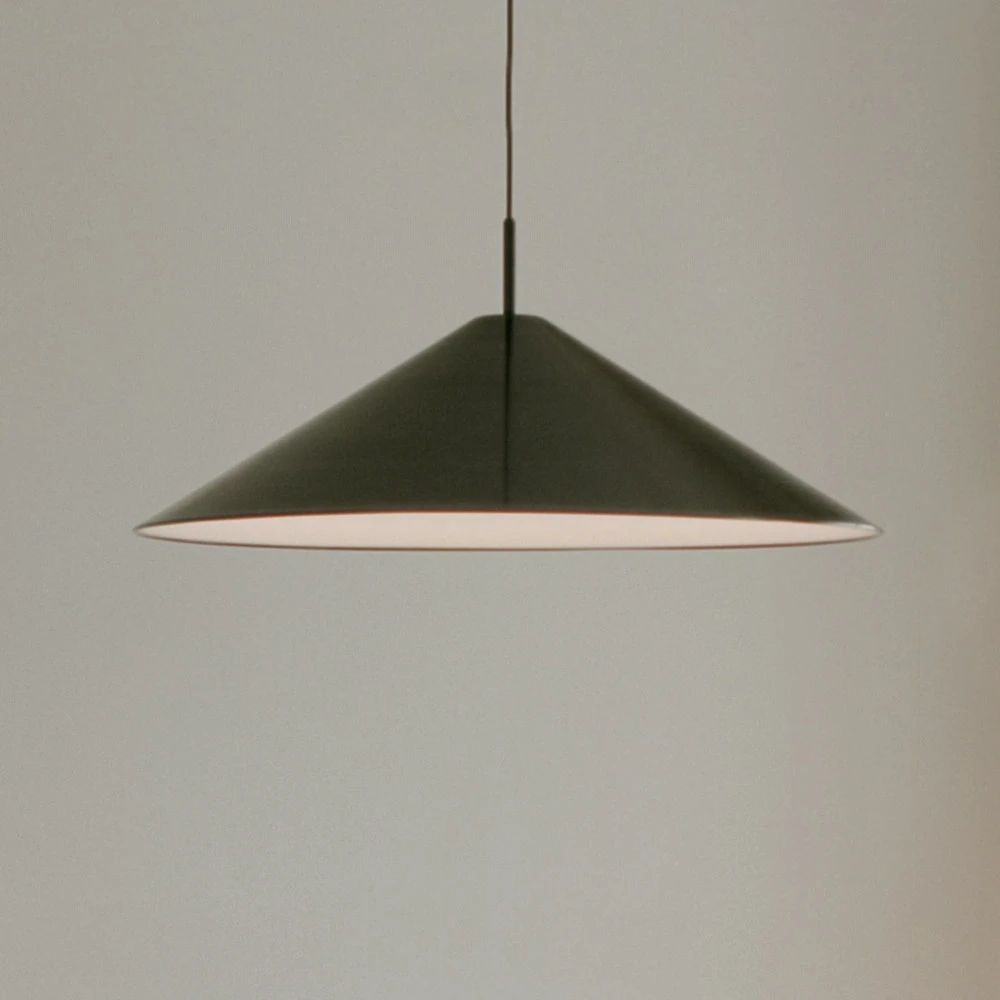 Récent Works Suspension LED Brolly, Ø 70 cm, noir, aluminium