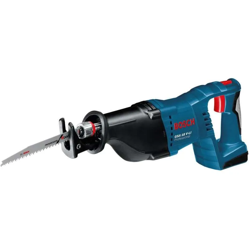 Scie Sabre BOSCH 060164J007 - GSA 18 V-LI De métier (vendu sans batterie) avec L-Boxx
