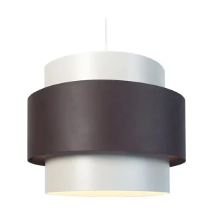 SESSANTA - Suspension cylindrique métal marron pour usage intensif