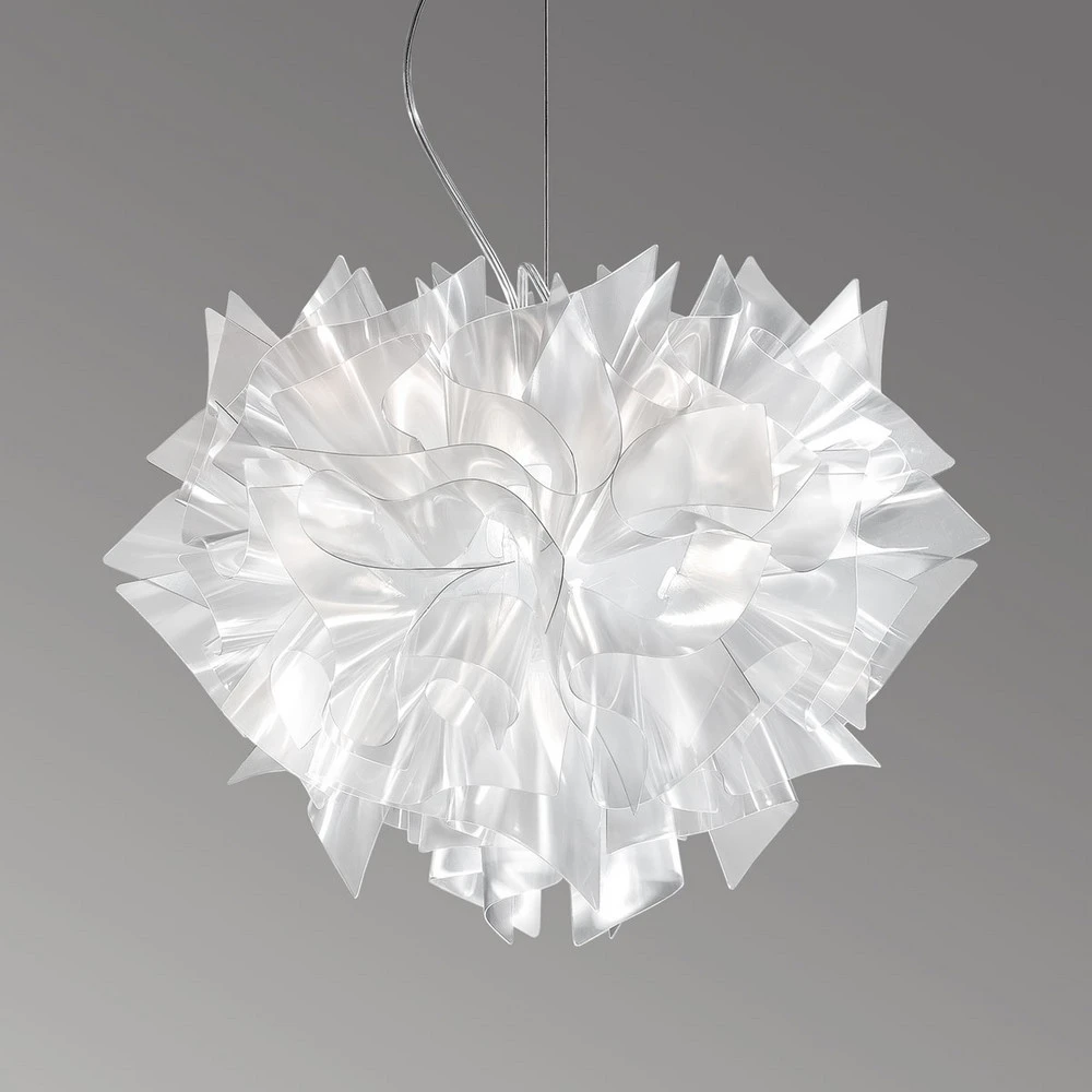 Slamp Veli Prisma Medium suspension, Ø 42 cm pour amélioration performances