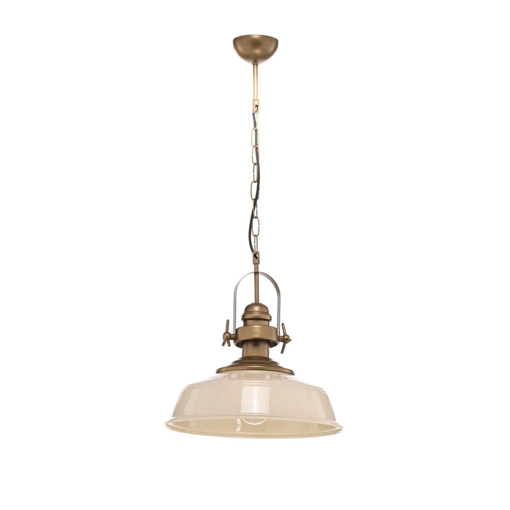 Suspension AV-4106-M32-BBY, abat-jour blanc - Montage Direct