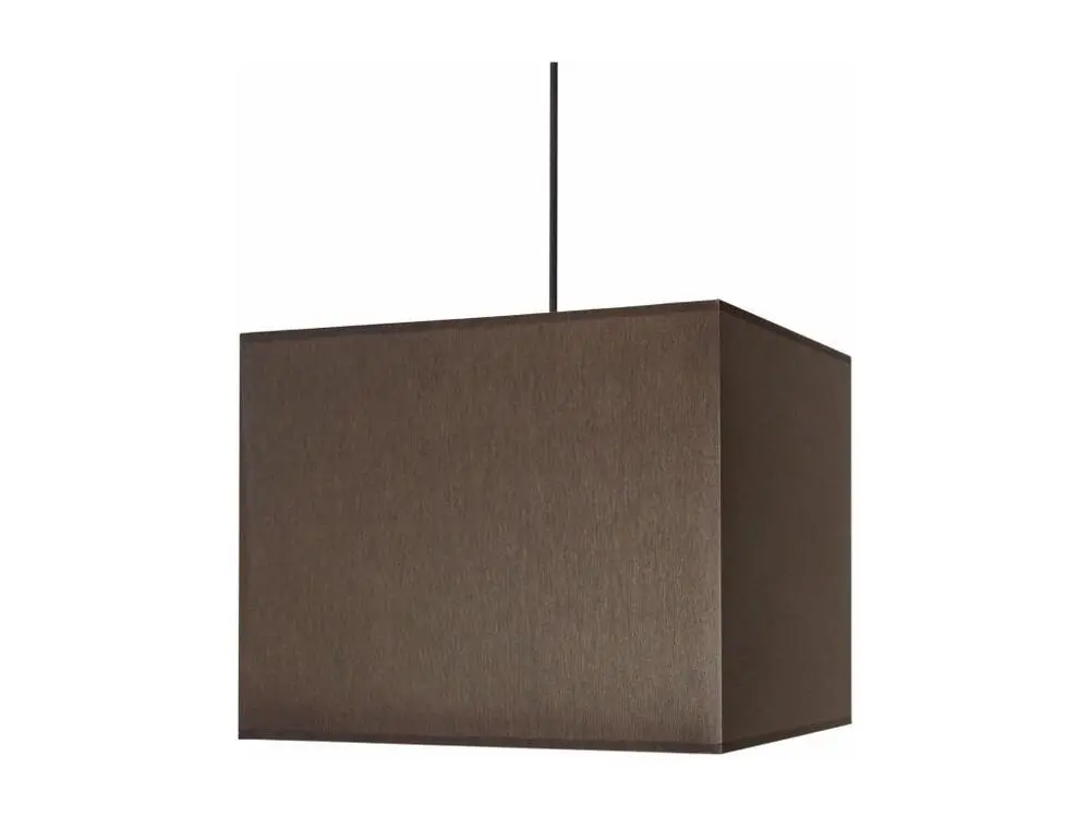 Suspension carré tissu marron 85 cm. par Akrapovič
