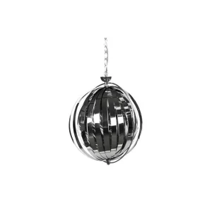 Suspension design Emily Acier chromé en acier inoxydable
