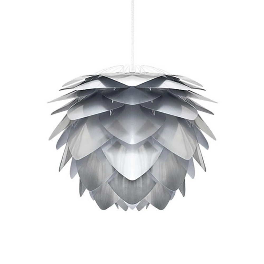 Suspension de designer couleur acier Silvia portatif