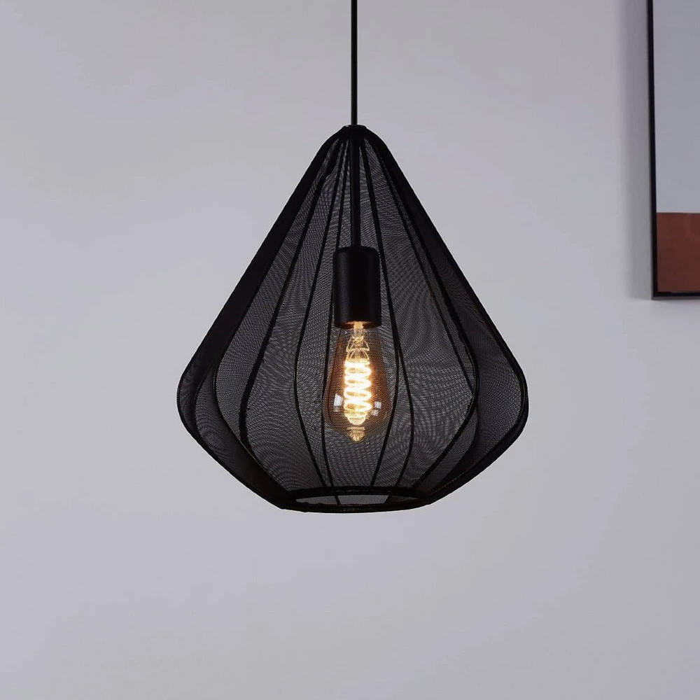 Suspension Dolwen, noir, Ø 33,5 cm pour usage intensif