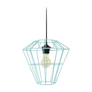 suspension inversé, cone filaire bleu 88 cm. - Montage Direct