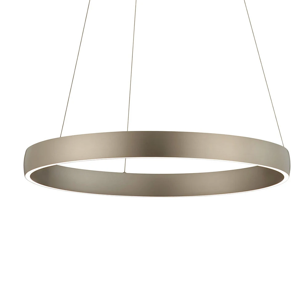 Suspension LED Sara-60 cuivré foncé 2 200-3 000 K - Montage Direct