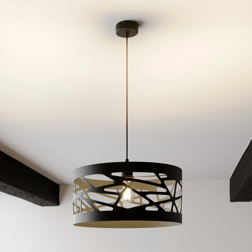 Suspension Modul Frez Abat-jour exemple Ø39cm noir avec Garantie Constructeur