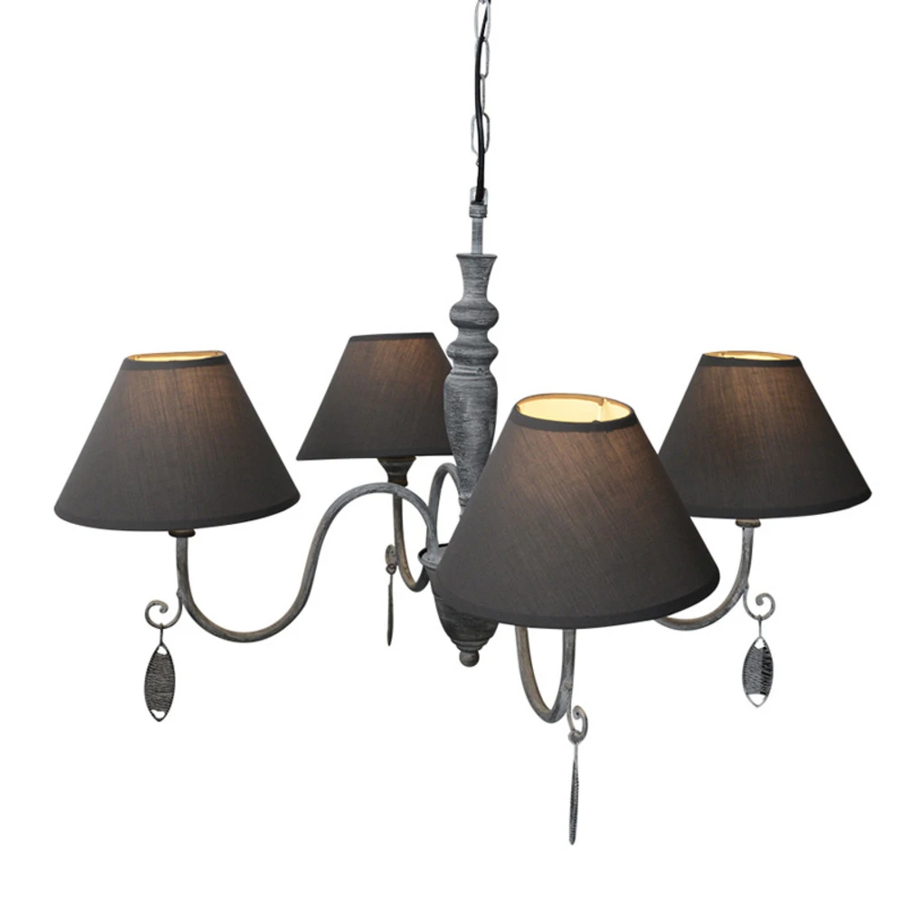 Suspension Susana en gris antique - Montage Direct