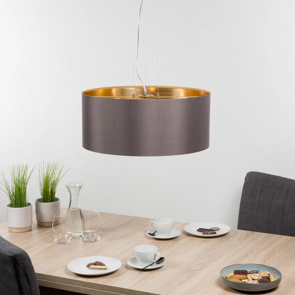 Suspension en tissu Maserlo, cappuccino, 53 cm - 520