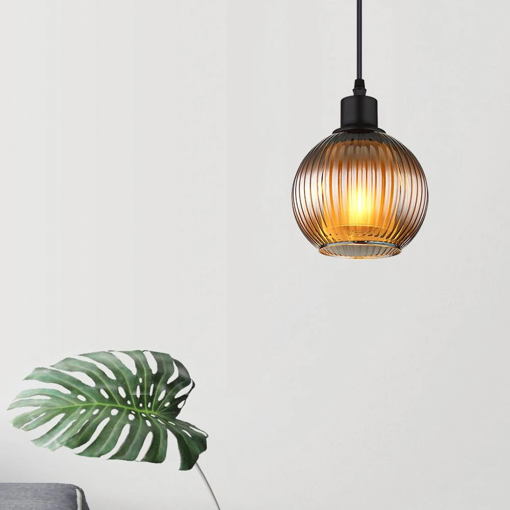 Suspension Zumba, pétrole, Ø 15 cm, verre avec Garantie Constructeur