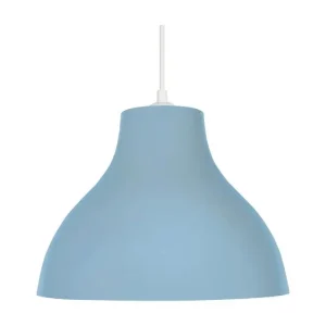 TOSELIA - Suspension dôme métal bleu pour quads utilitaires