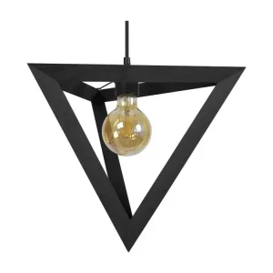 TÉTRAÈDRE B - Suspension géométrique bois noir pour amélioration performances