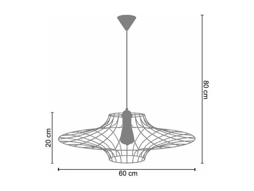 UFO - Suspension géométrique métal aluminium pour remplacement usure