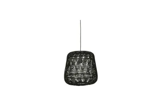 Petite suspension en bambou noir Moza Woood - Souple et résistante.
