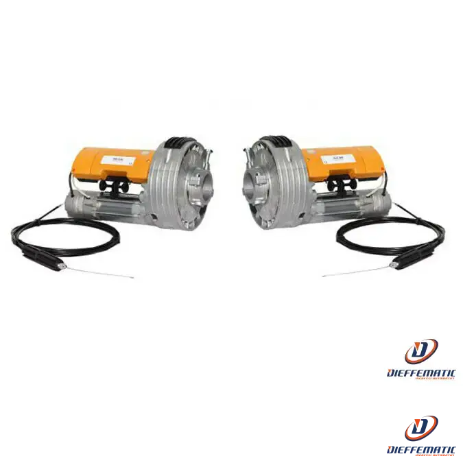 Kit Con 2 motori Motore Acm 340 Con Freno Serranda Garage Saracinesca