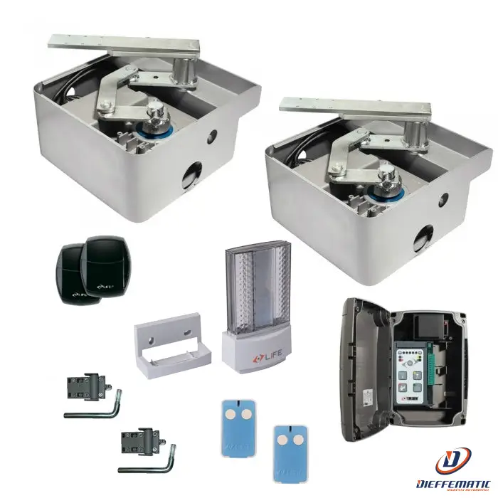 Kit Per Cancello Battente Life Setup Er4 Uni Dl 1Kt7020007 Automazione Nuovo