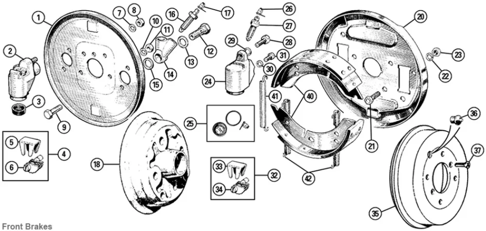 SCREW, RESERVOIR TO MASTER CYLINDER,