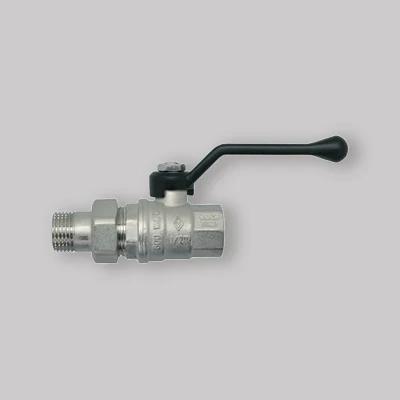 Valvola Sfera P. Totale Femmina Con Bocchettone Leva Bugatti 1"1/2 Dn 40 Pn 30