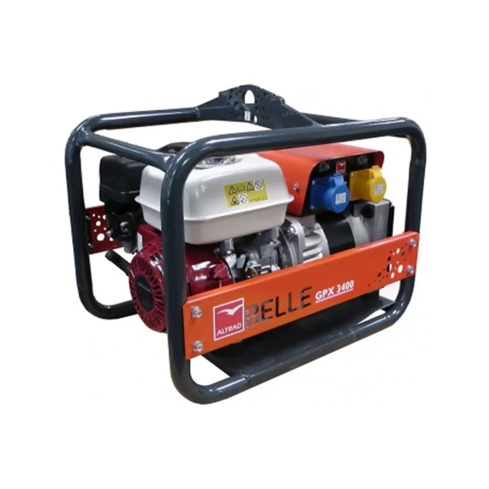 Belle G3401S GPX 3400 Honda Petrol Stackable Generator Fiable Power Solution Any Project