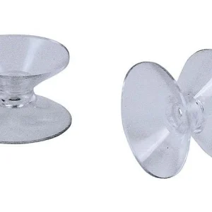 ProGlass duo ventouse ventouse PVC Ø 37 mm transparent UE: 2 pièces DSN-37 acheter à bas prix | haute température | résist...