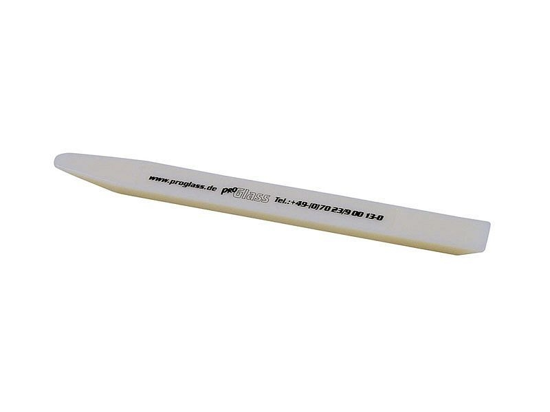 Spatule de montage ProGlass ronde / plate en plastique ivoire longueur 200 mm MS-180 prendre à bas prix