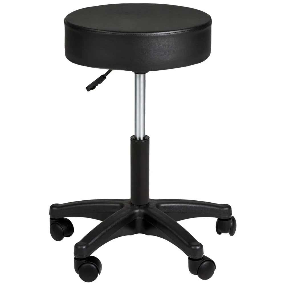 Nettoyant technique Tabouret à roulettes réglable en hauteur noir 1208021