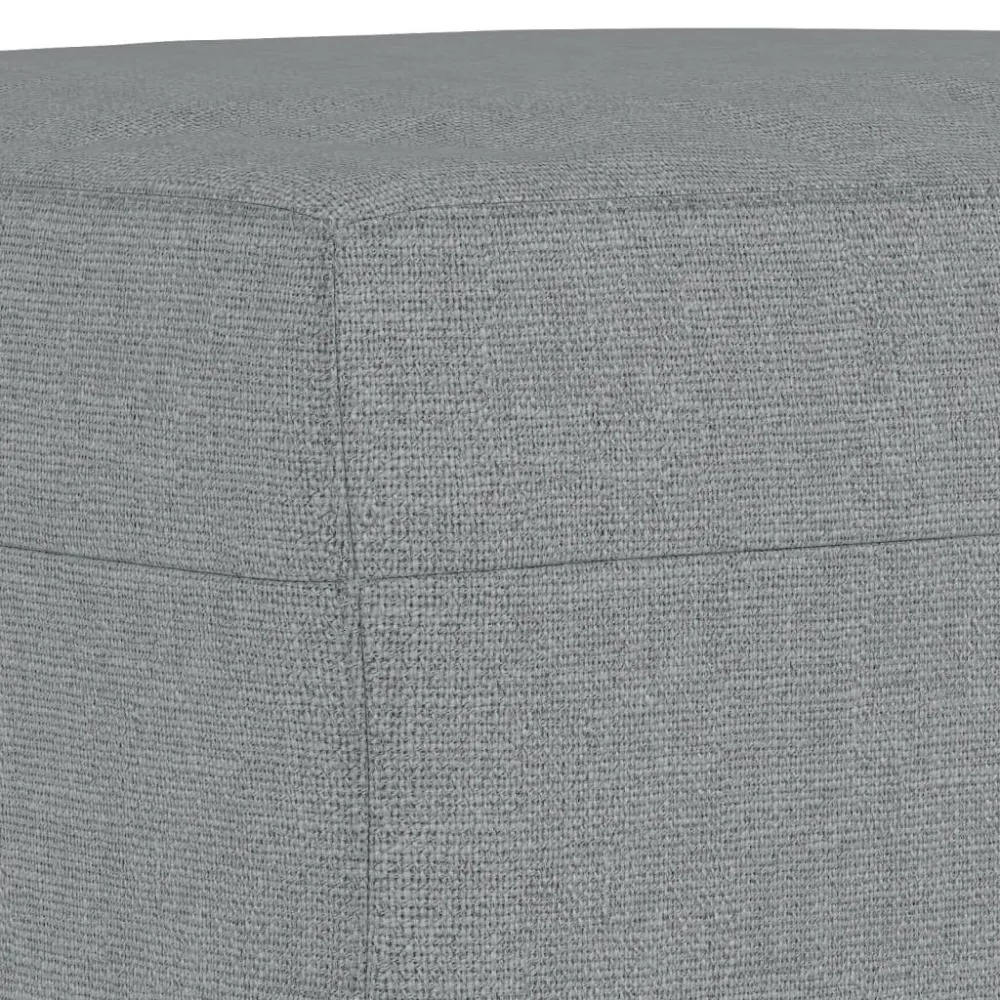 Repose-pieds tabouret 60 x 50 x 41 cm tissu gris DEC030228 (IP54 étanche)