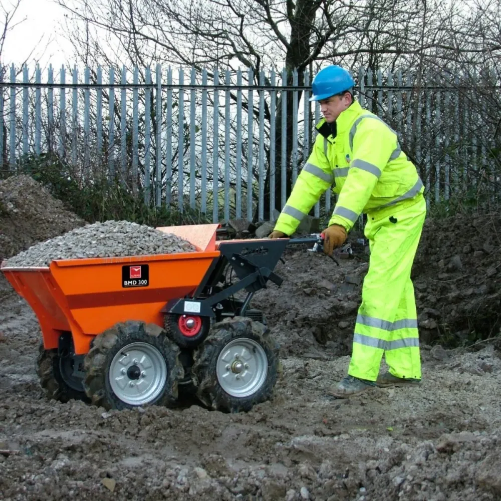 Belle BMD01T BMD 300 Mini Dumper Wide Tires Heavy-Duty, Versatile & Simple to Control