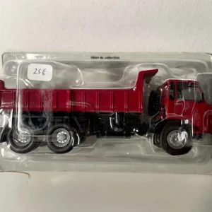 Camion benne Berliet GRH 230 rouge - Collection Hachette