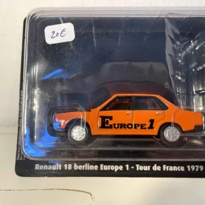 Renault 18 berline orange "Europe 1" du Tour de France 1979