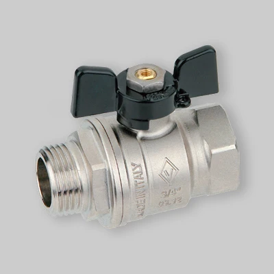Kit de frein Valvole Sfera P. Totale M-F Farfalla Alluminio Bugatti 1" Dn 25 Pn 30