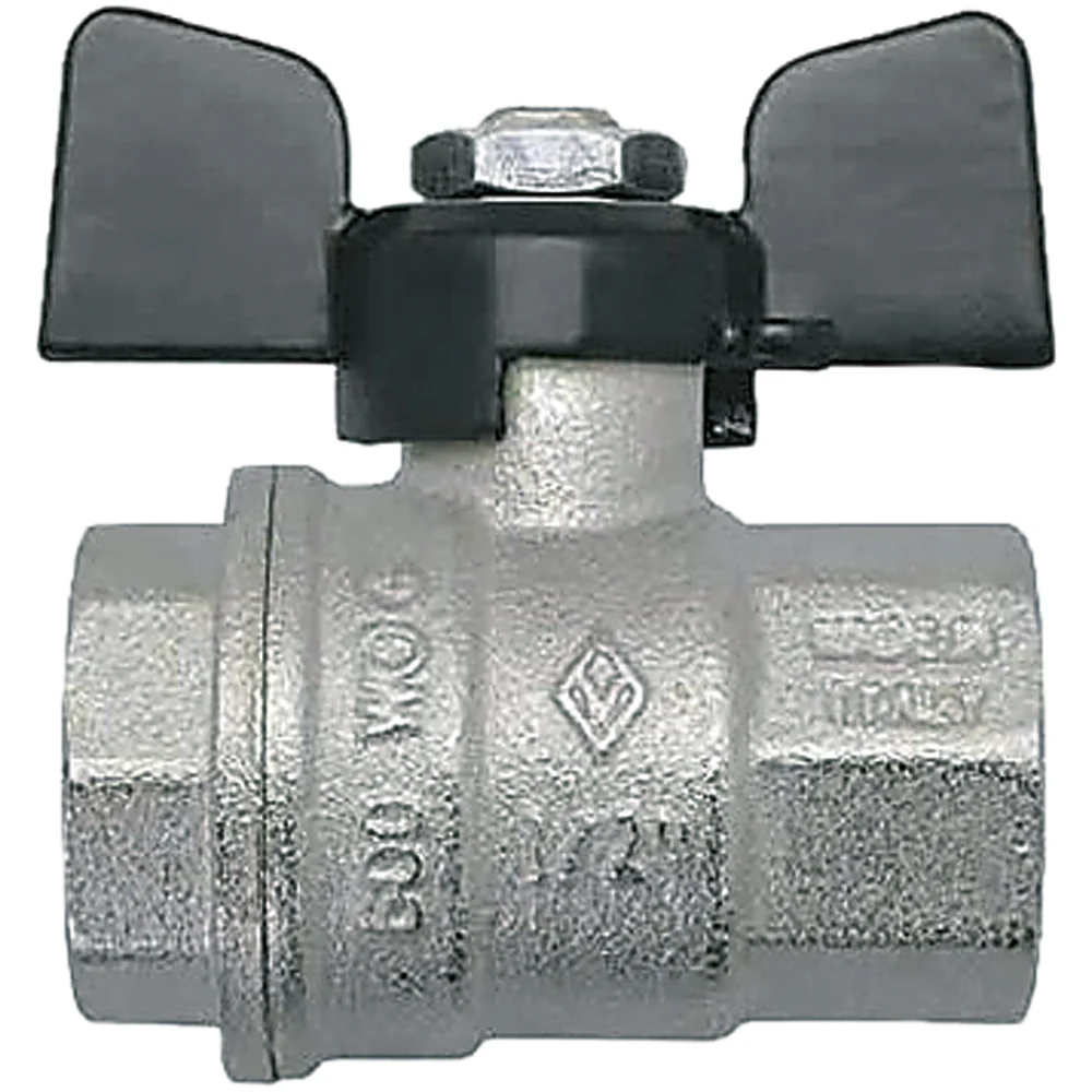 Valvole Sfera P. Totale F-F Farfalla Alluminio Bugatti 3/4" Dn 20 Pn 30 pour Circuit