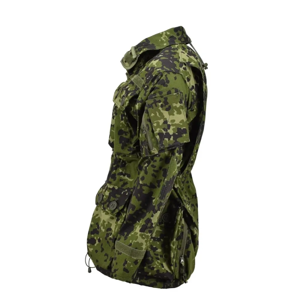 Coffre de rangement Veste de style militaire danoise de marque TACGEAR, ripstop, camouflage commando M84